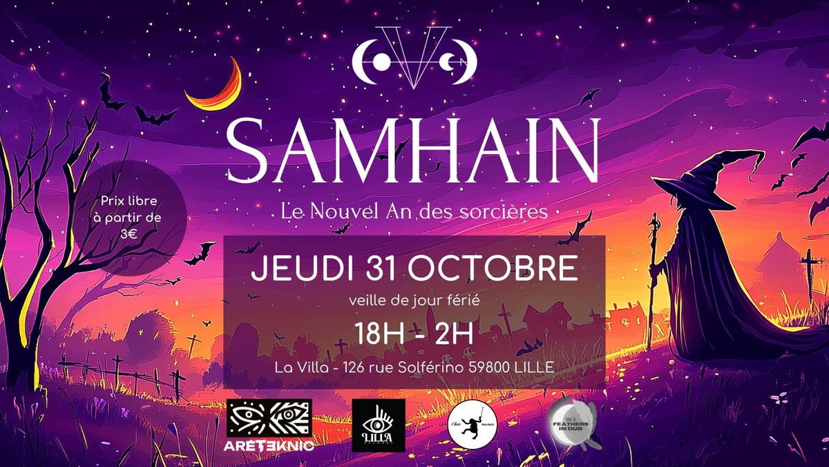 \ud83c\udf19 SAMHAIN : le Nouvel An des Sorci\u00e8res \u2728\ufe0f