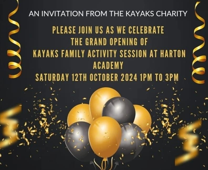 The Kayaks Charity - Grand Opening of SEND Family Activity Session @Harton Academy 