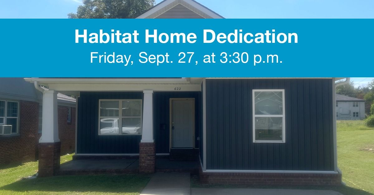 Habitat Home Dedication