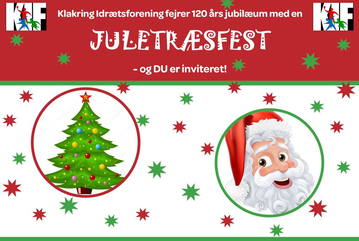 Juletr\u00e6sfest for hele familien