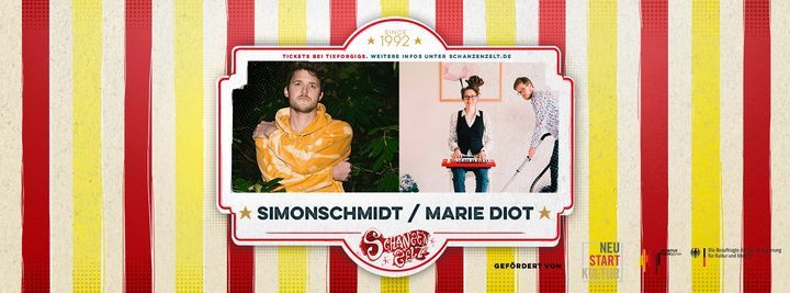 SIMONSCHMIDT \/ Marie Diot (Akustik) - Hamburg - Schanzenzelt 2021