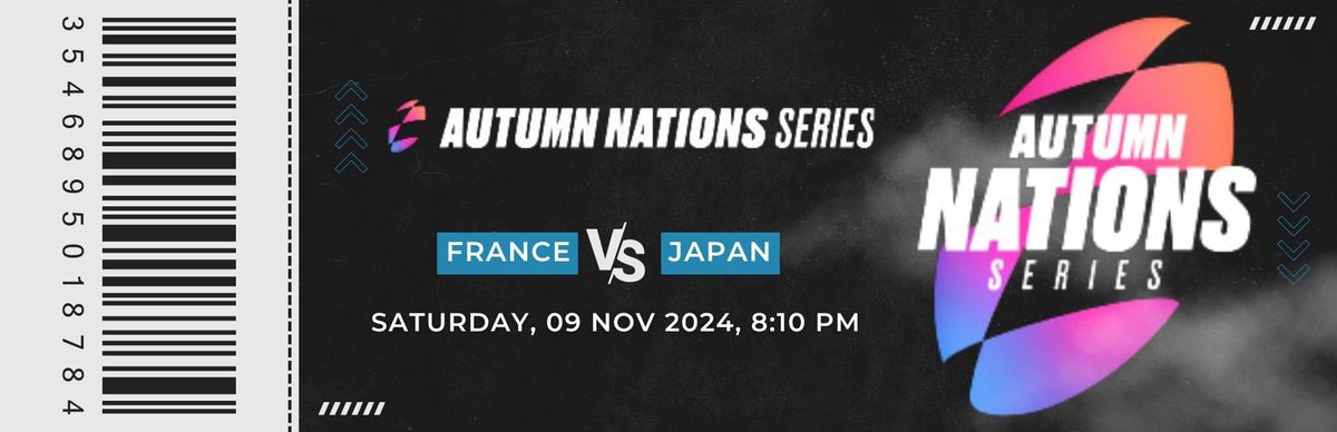 Autumn Internationals - France vs Japan