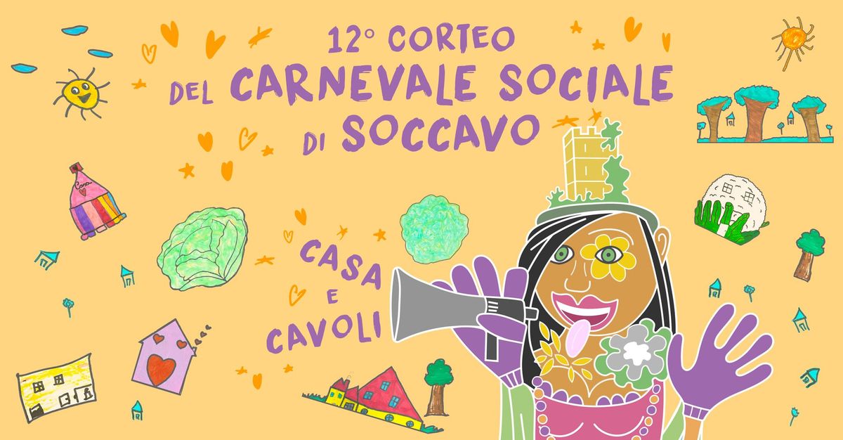 Carnevale Sociale di Soccavo 2025 - Casa e Cavoli - 12\u00b0 edizione