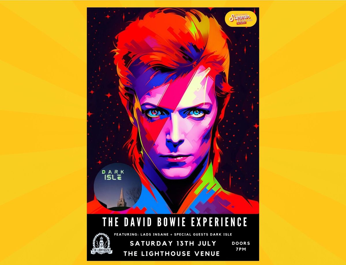 A Tribute to David Bowie - feat: Lads Insane + Guests Dark Isle - live at DLR Summerfest 2024