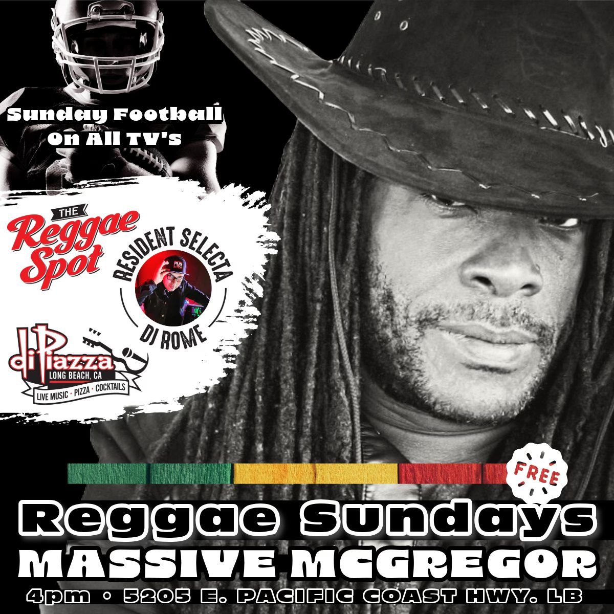 Reggae Sundays Presents:  Massive McGregor