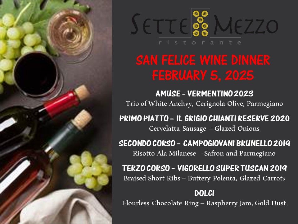 Debut Wine Dinner