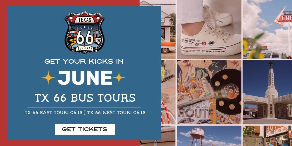 West | Texas Route 66 Bus Tour