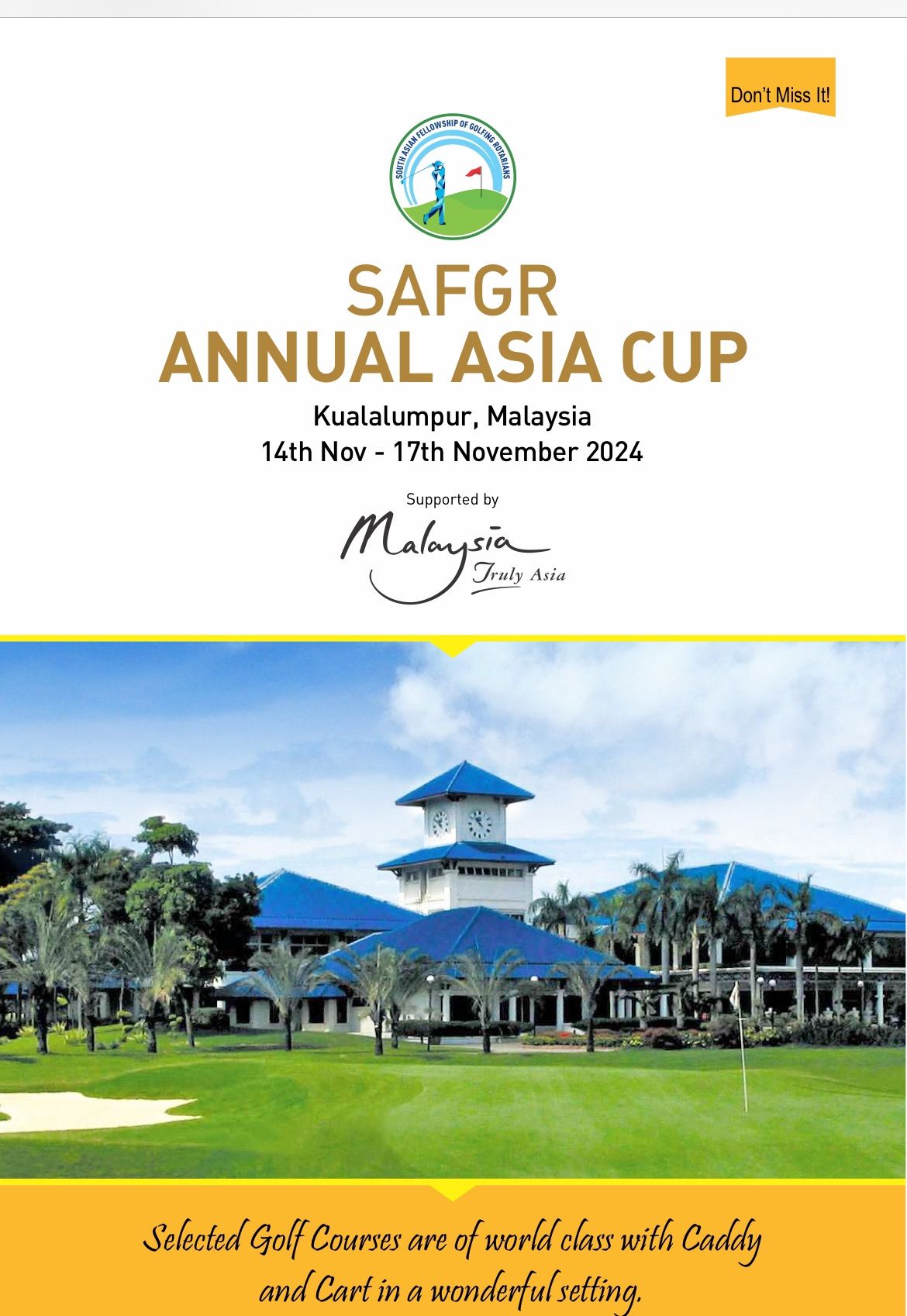 SAFGR Asia Cup