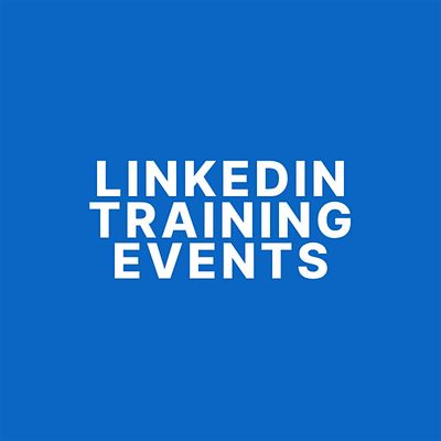 LinkedIn Training Events