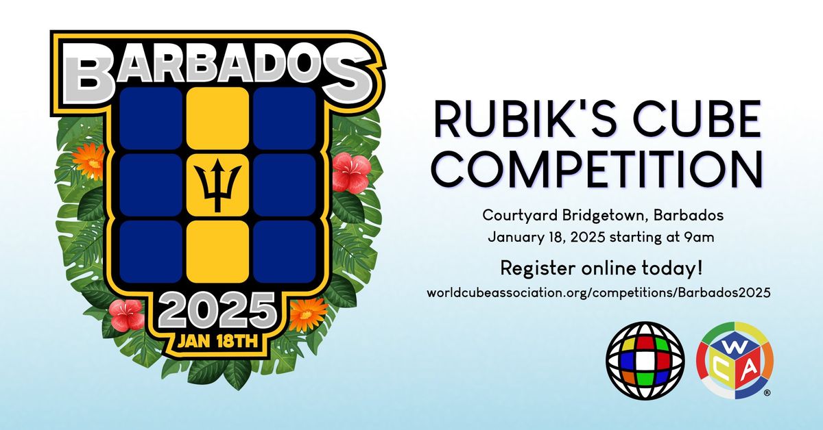 Barbados Rubik's Cube Competition