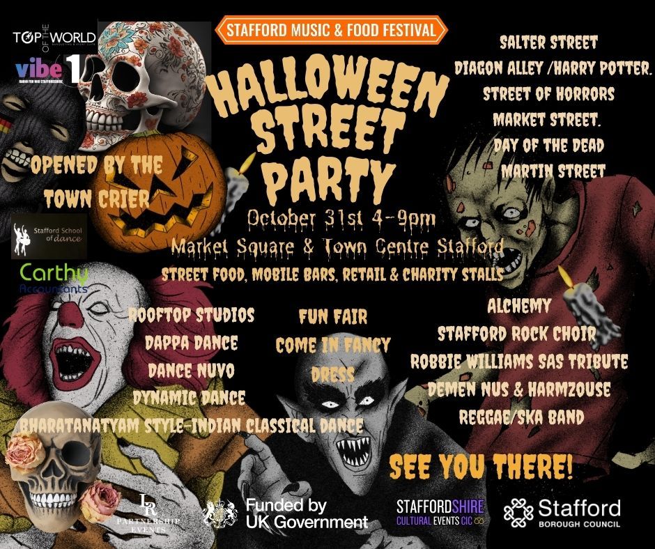 Halloween Street Party (Stafford Music & Food Festival)