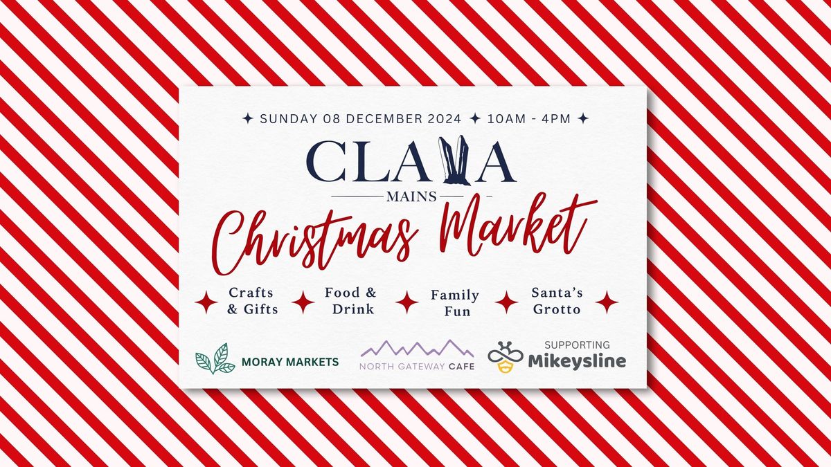 Clava Mains Christmas Market 2024 - Inverness