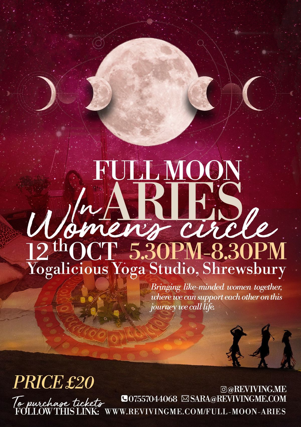 Full Moon in Aries Women's Circle