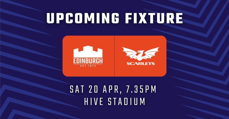 Edinburgh v Scarlets