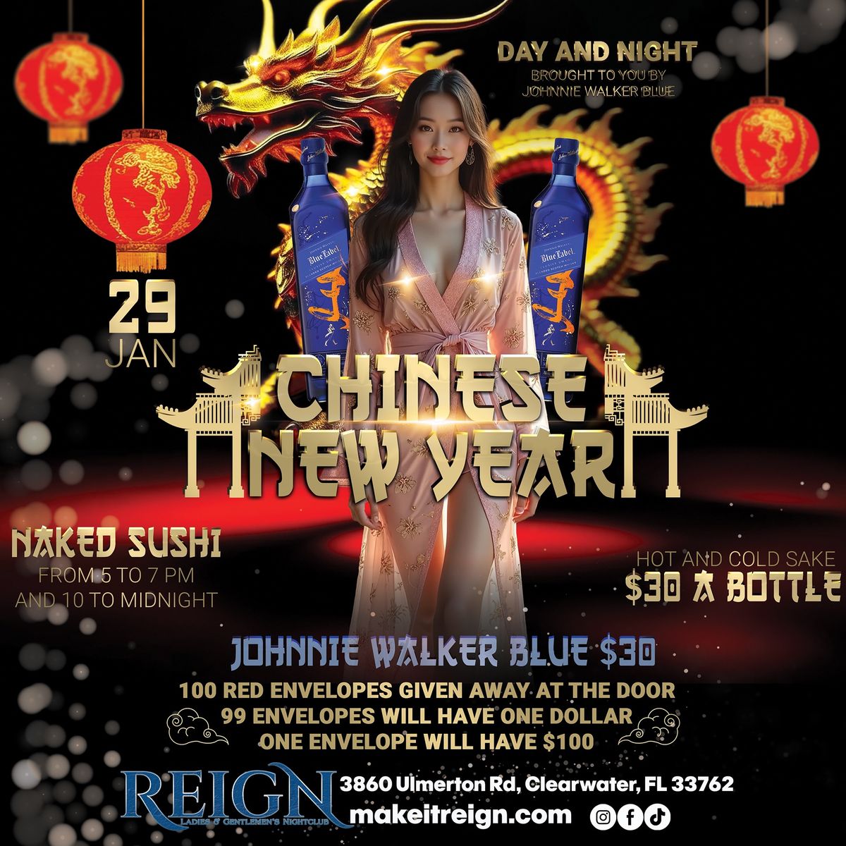 Chinese New Year Party at REIGN