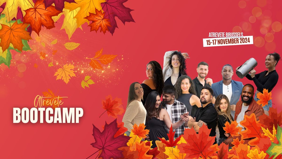 ATREVETE Bachata y Mas BOOTCAMP BRUSSELS 15-17 NOVEMBER 2024