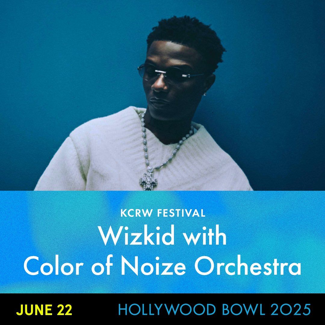 KCRW Festival - Wizkid with Color of Noize Orchestra at Hollywood Bowl