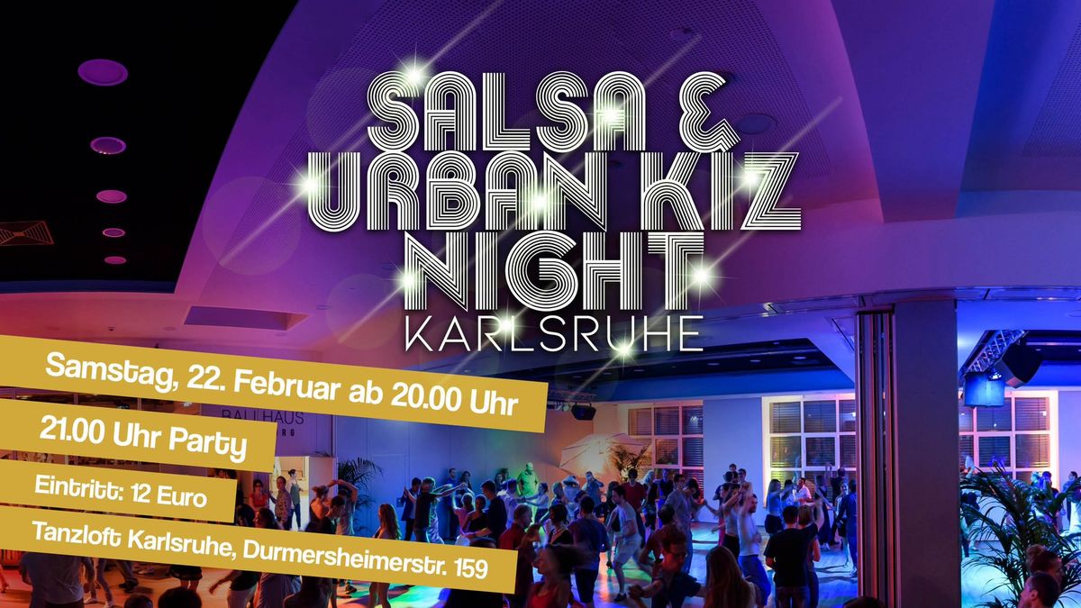 Salsa & Urban Kiz Night im Tanzloft Karlsruhe