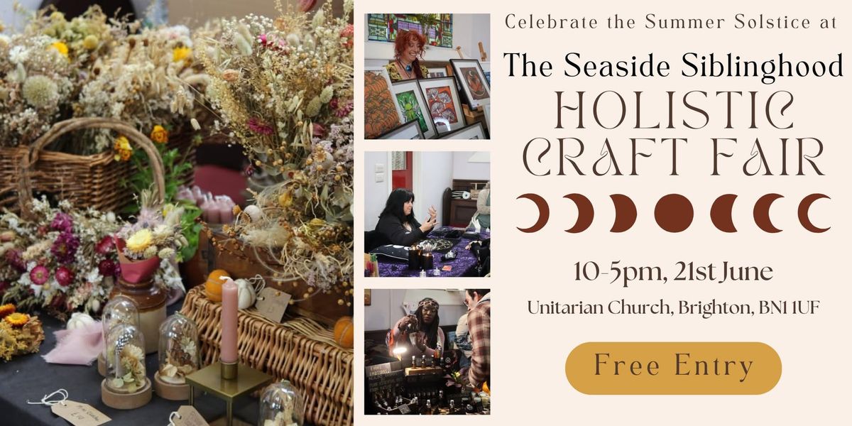 The Seaside Siblinghood Holistic Craft Fair - Summer Solstice