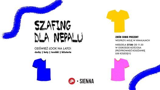 Szafing dla Nepalu - dobroczynny kiermasz ubra\u0144