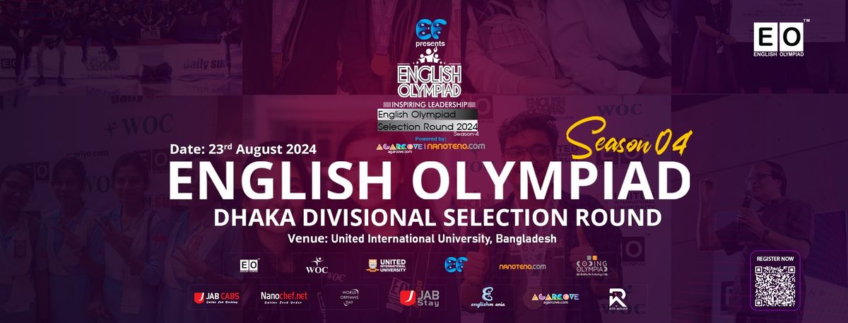 English Olympiad Season 4 Dhaka Divisional Selection Round 2024