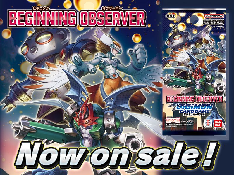 Digimon BT16 Beginning Observer Pre-Release