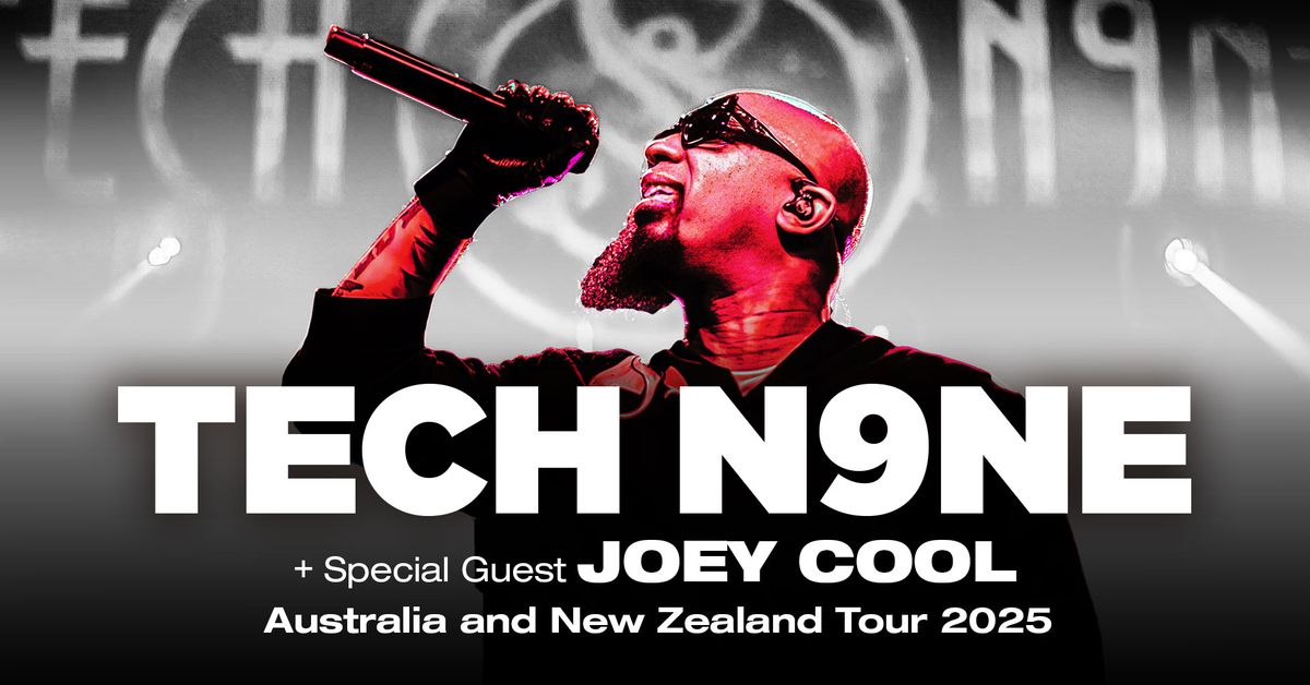 Tech N9ne (USA) + Special Guest Joey Cool (USA) | Meow Nui, Wellington