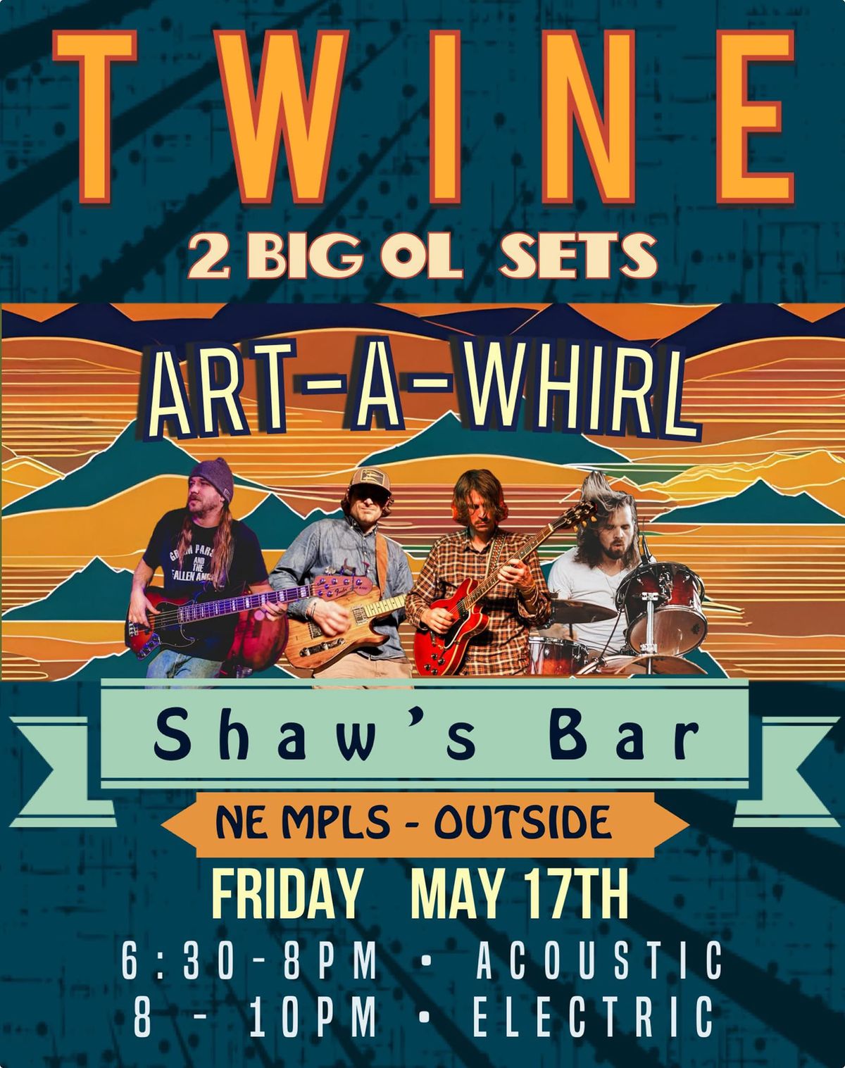 TWINE ~Art-a-Whirl @ Shaws Bar