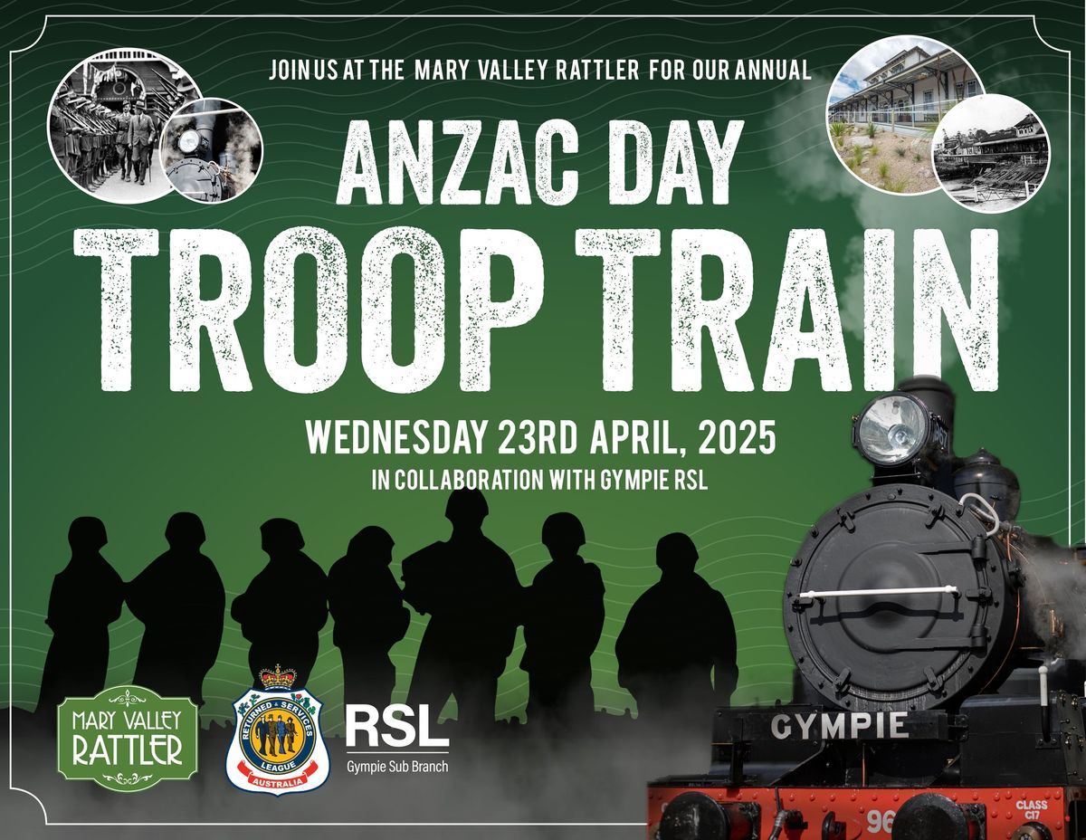 Anzac Day Troop Train