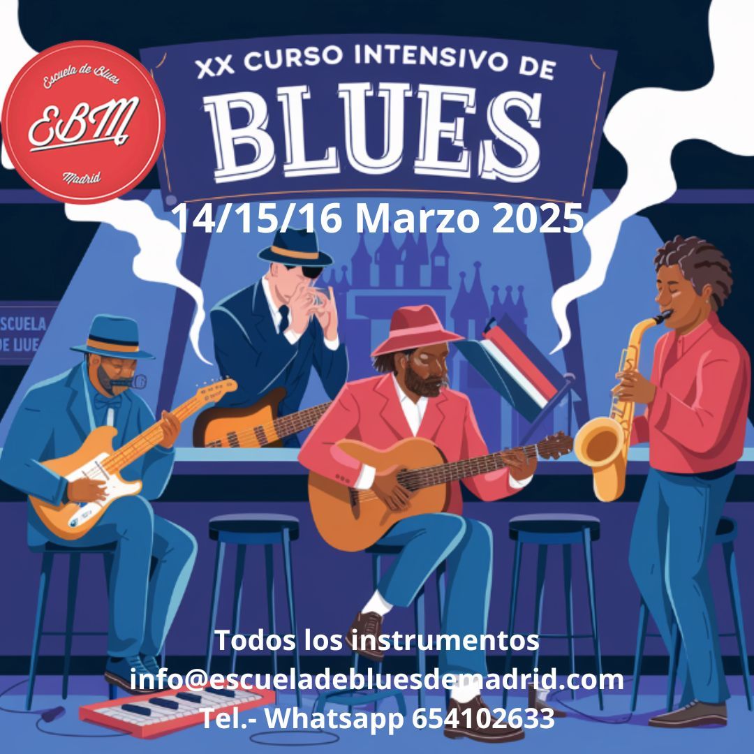 ** Curso Intensivo de Blues en Madrid