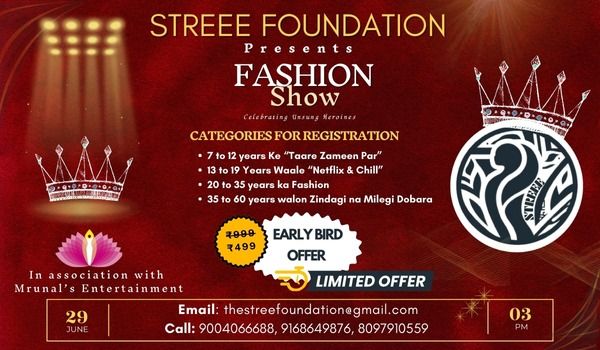 Wonder Woman Fashion Show 2024 by STREEE Foundation