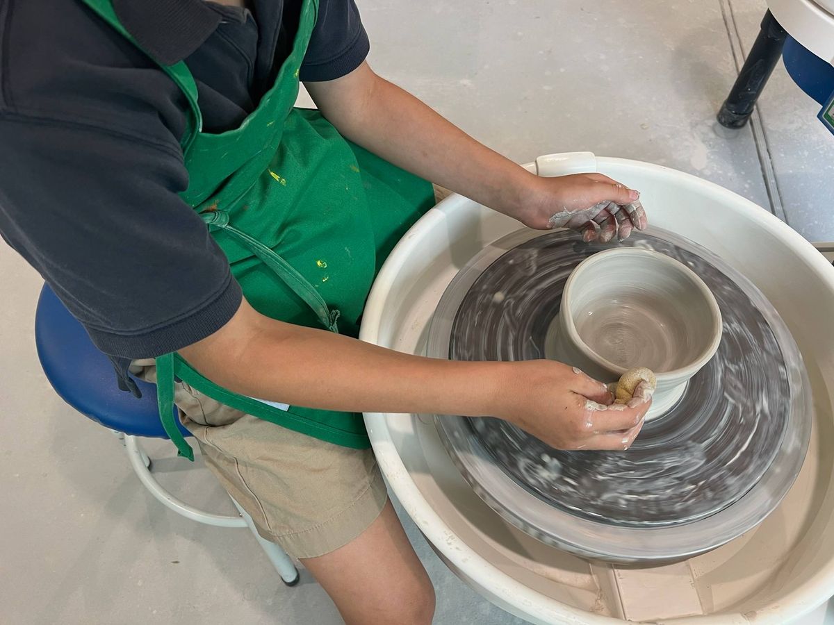 Kids 'Try it Out' Pottery Wheel Workshop
