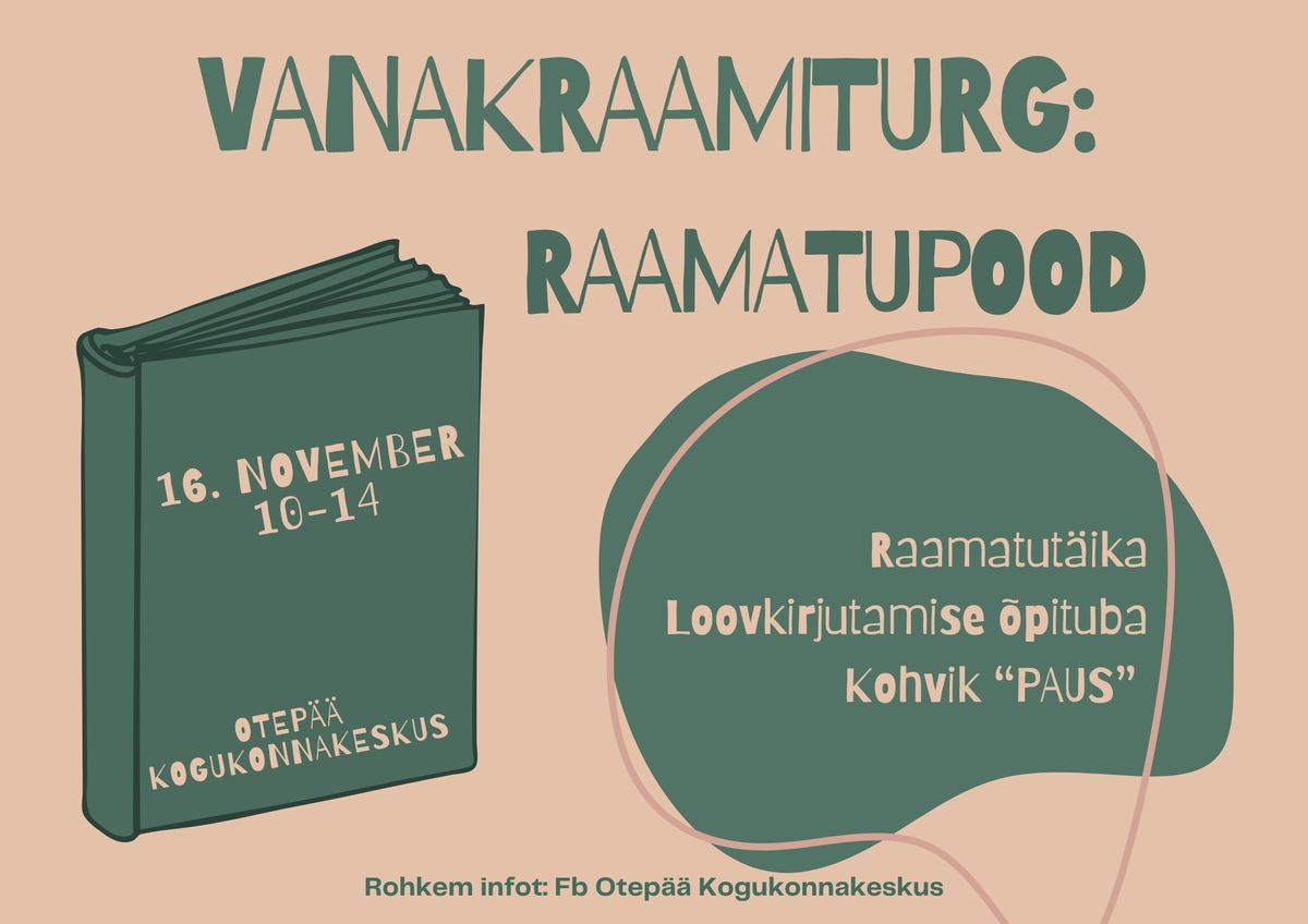 Vanakraamiturg: Raamatupood