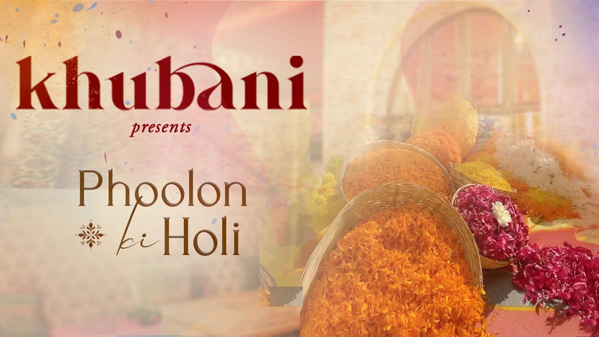 Phoolon Ki Holi at Khubani