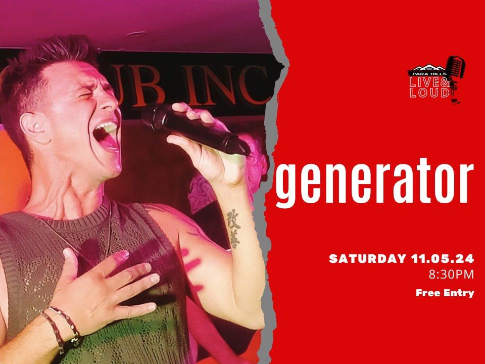 Generator Live at The Club