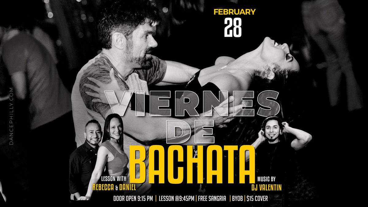 \u2728Viernes de Bachata \u2728 with Rebecca & Daniel @Let's Bailar 