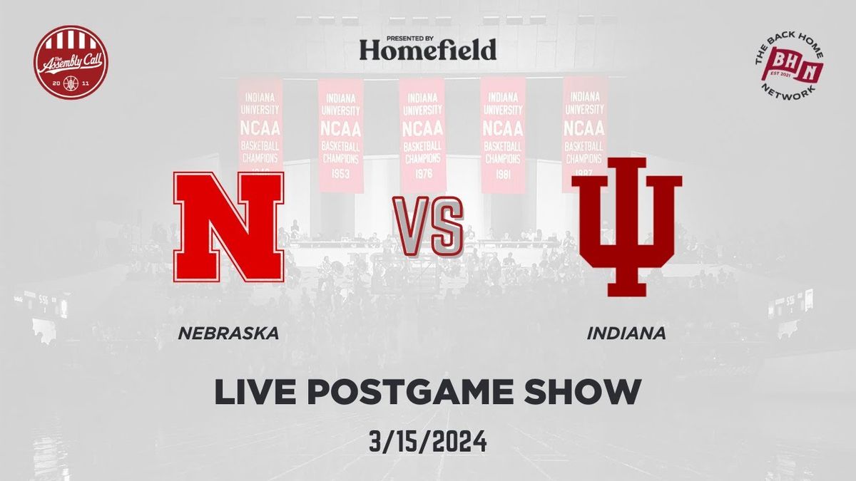 Nebraska Cornhuskers vs. Indiana Hoosiers