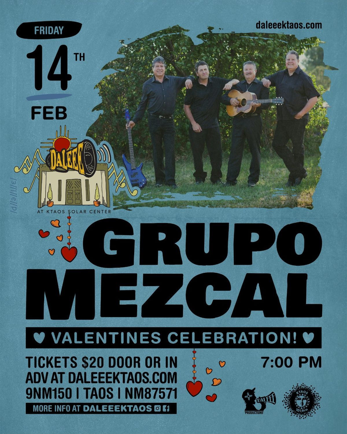 Valentines Day with El Grupo Mezcal