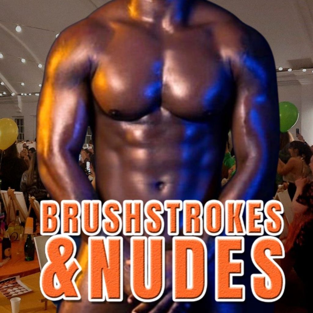 Brushstrokes and Nudes - Nude Sip & Paint - BIRMINGHAM