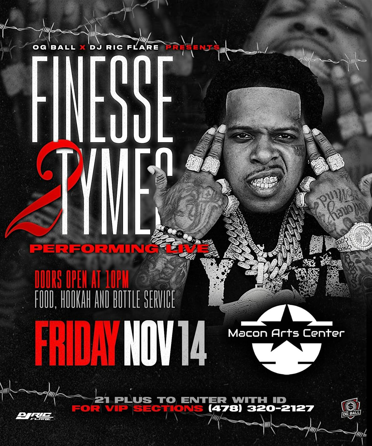 Fineesse2Tymes Performing Live