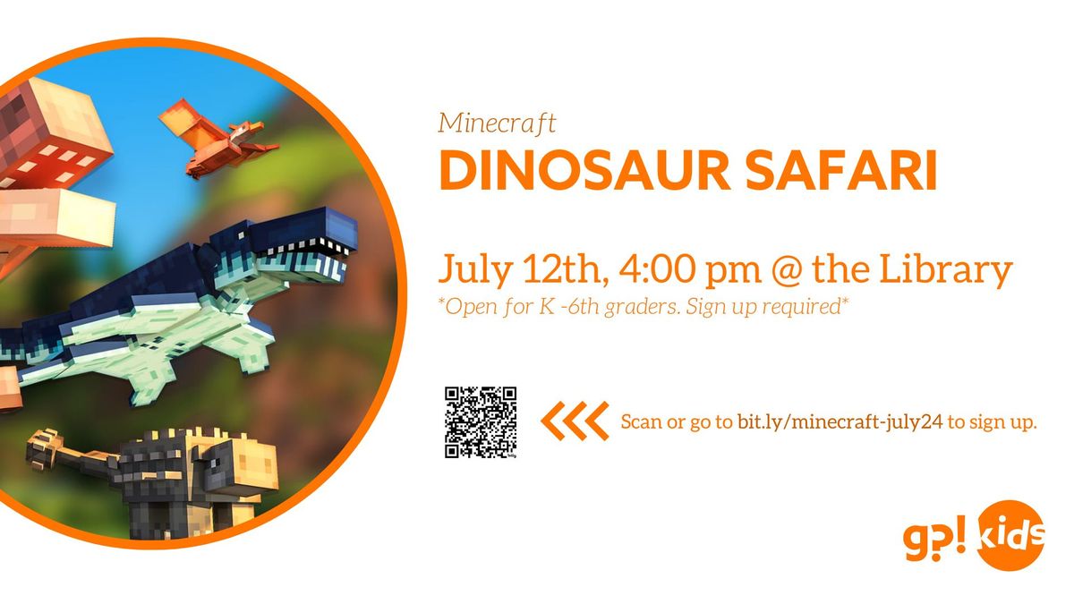Dinosaur Safari - Minecraft