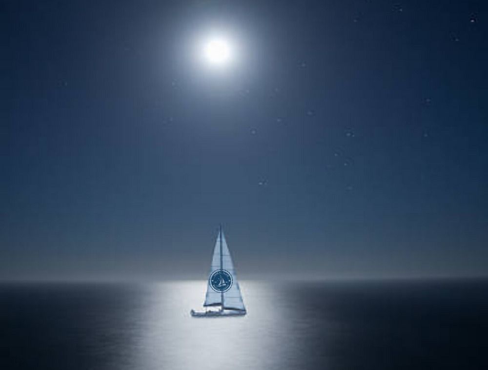 Moonrise Sailing