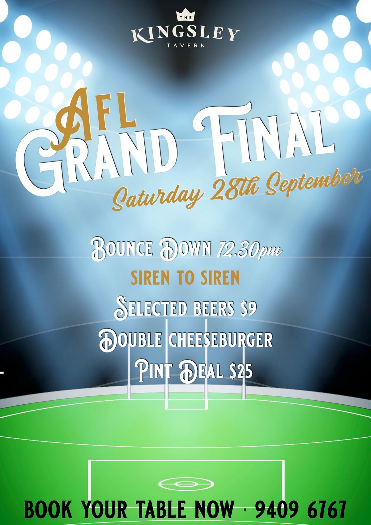 AFL GRAND FINAL DAY