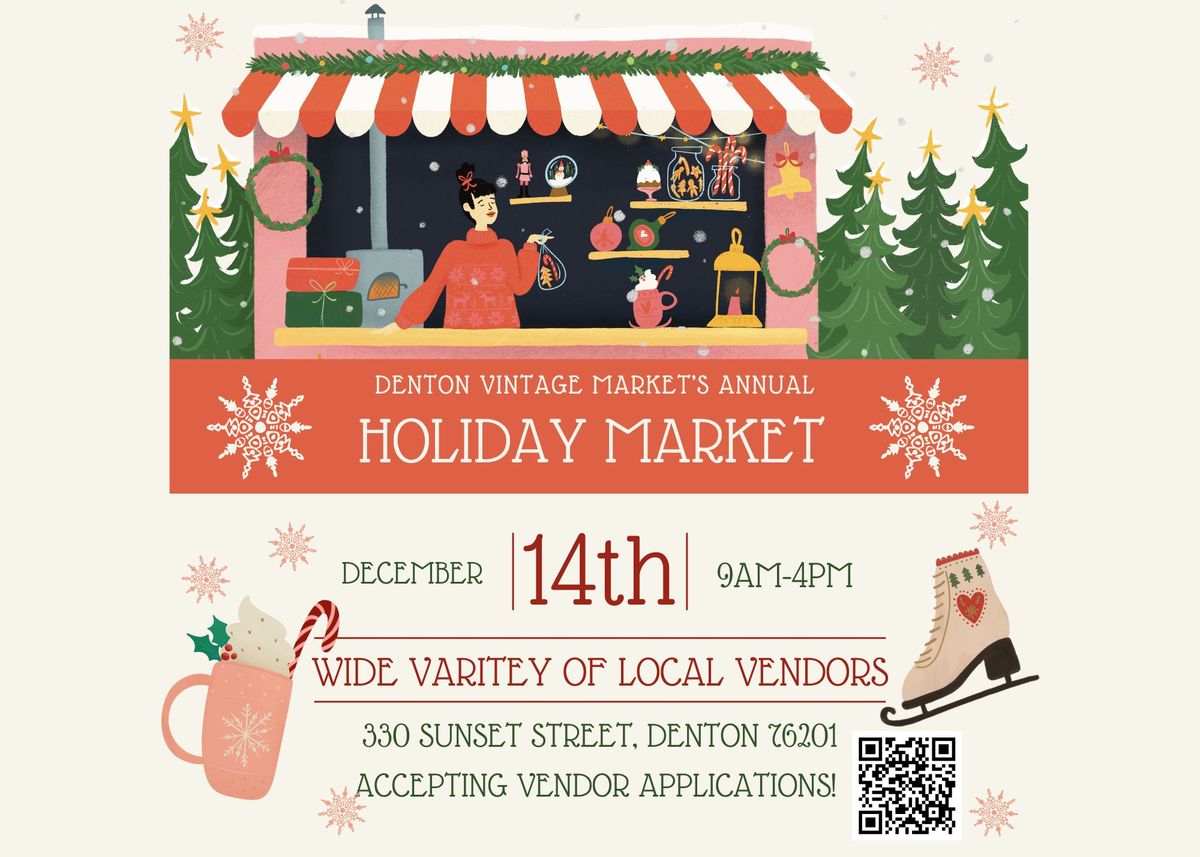 Annual Holiday Market at Denton Vintage Market