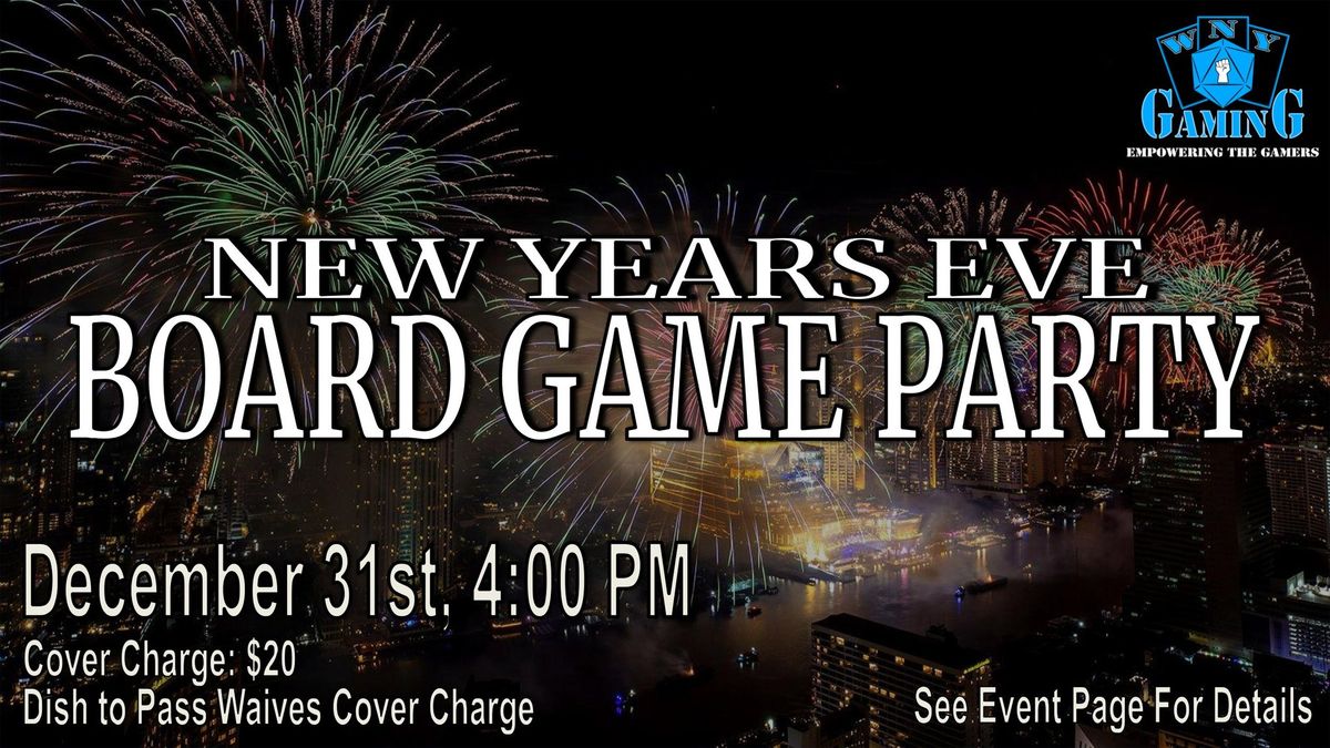 New Years Eve Board Game Party at WNY Gaming