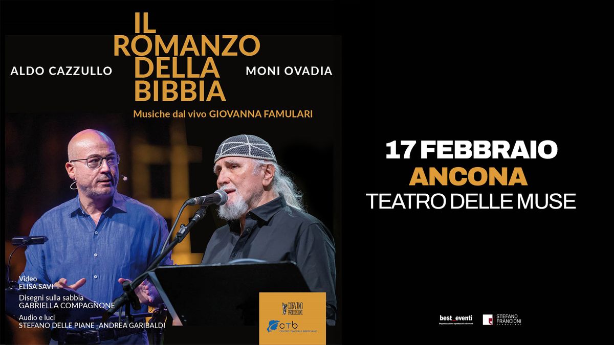 Aldo Cazzulo e Moni Ovadia - 17.02.2025 - Ancona, Teatro delle Muse