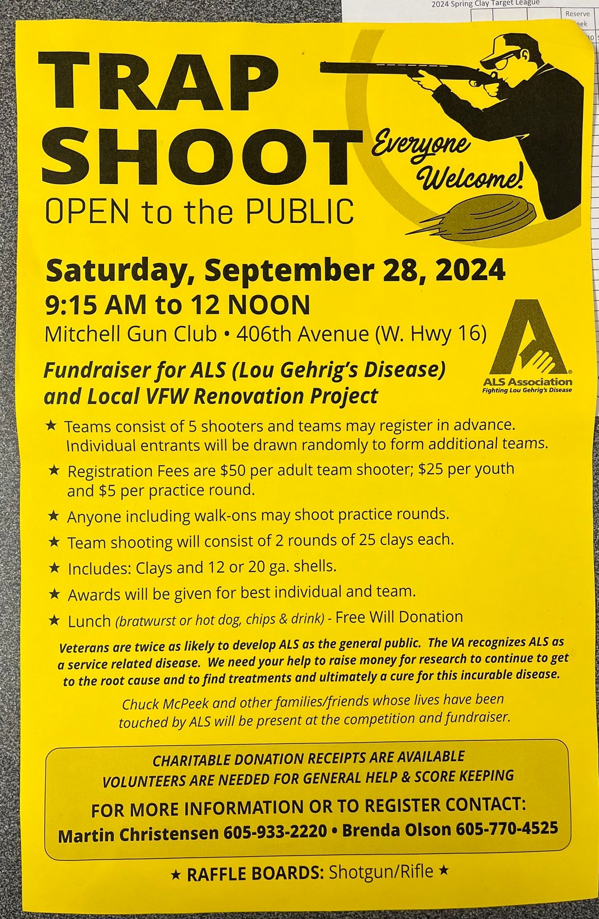 ALS Benefit Trapshoot