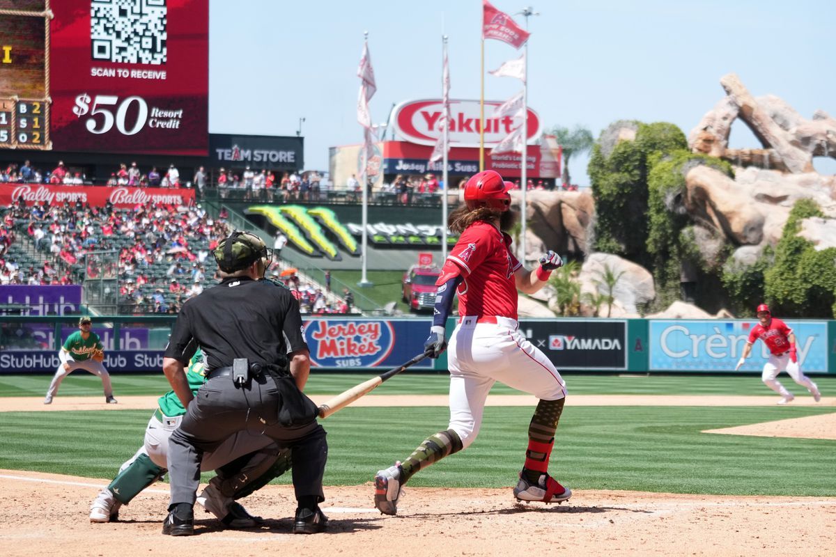 Spring Training - Oakland Athletics at Los Angeles Angels