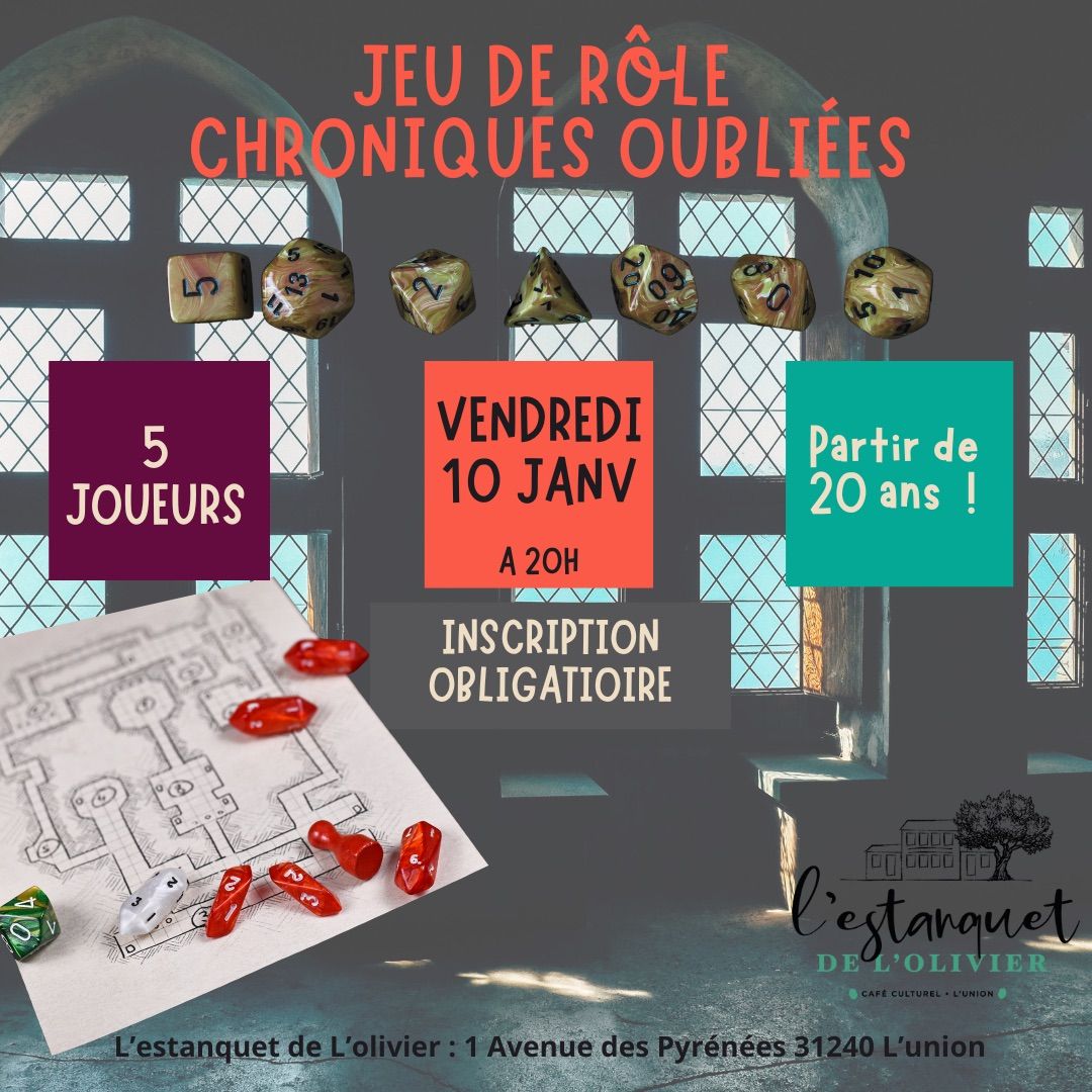 Jeu de R\u00f4le - Les Chroniques Oubli\u00e9es