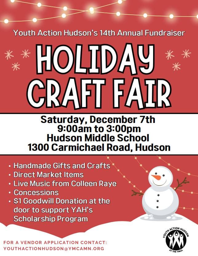 Youth Action Hudson Holiday Craft Fair